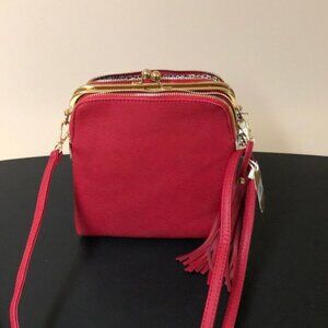 Red Vegan Alyssa Handbag